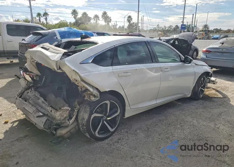 2022 Honda Accord Sport z USA, uszkodzony, nr VIN 1HGCV1F33NA001989